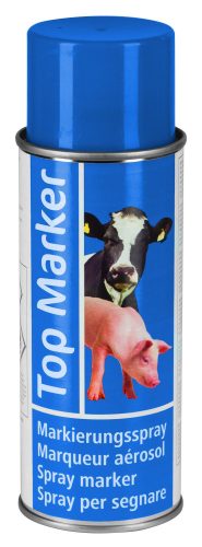 TopMarker állatjelölő spray, 400 ml - kék