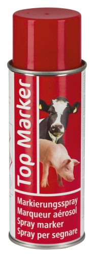 TopMarker állatjelölő spray, 400 ml - vörös