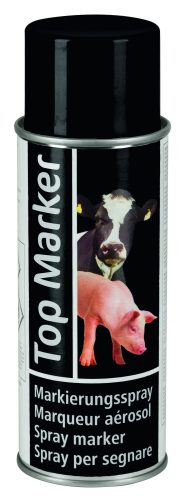 TopMarker állatjelölő spray, 500 ml - fekete