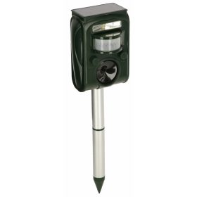   SonicFlash ultrahangos állat távoltartó beépített napelemmel