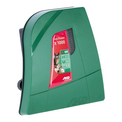 AKO Duo Power X 1000 villanypásztor készülék - 230 V / 12 V, 1,6 J