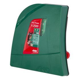   AKO Duo Power X 2500 villanypásztor készülék - 230 V / 12 V, 3,2 J