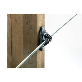   Euro Cord csavarozható villanypásztor szigetelő vezetékhez és max. 10 mm-es szalaghoz - 10 db/cs