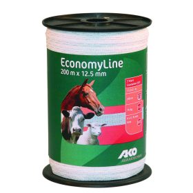 AKO EconomyLine villanypásztor szalag 200 m, 12,5 mm